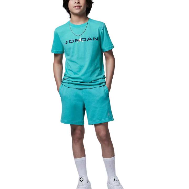 Jordan Jordan Air Stretch T Shirt Washed Cyan Teenagers