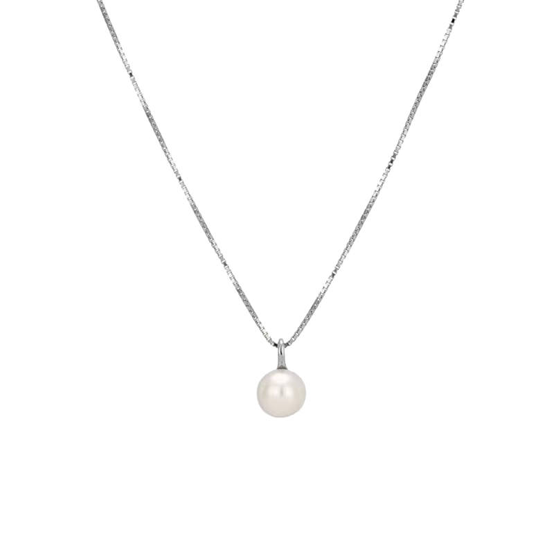 ONEKISS Freshwater Pearl Gold Plated Copper Necklaces Women's