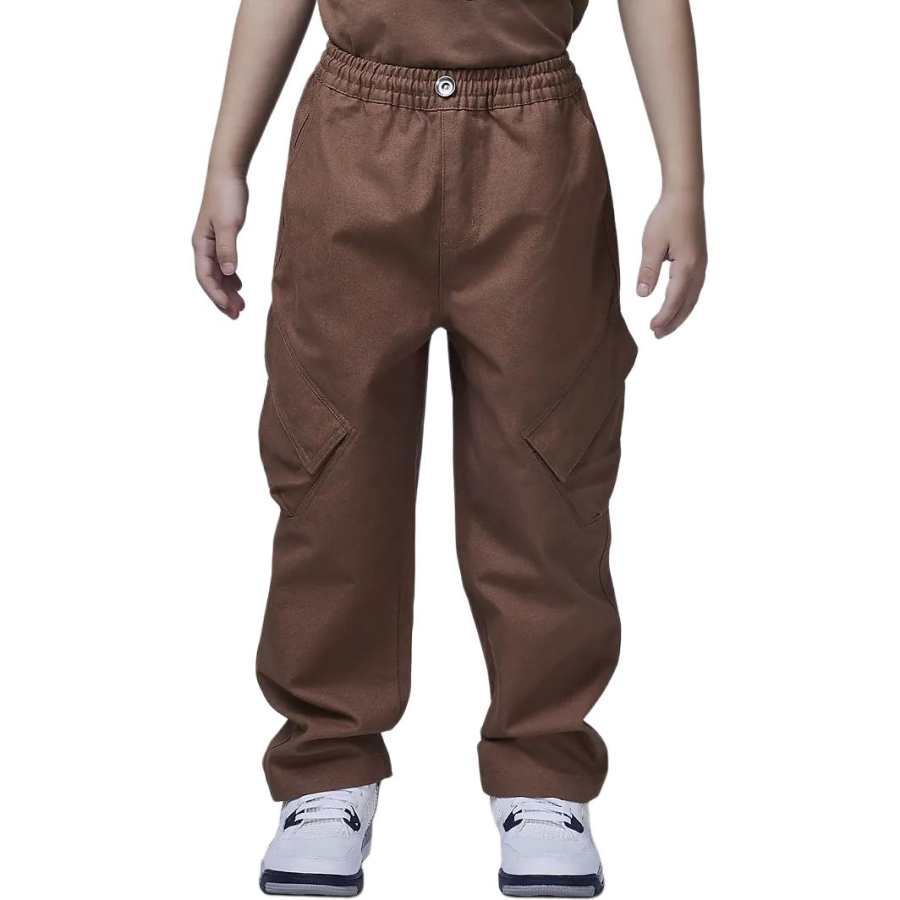 Jordan Jordan CHICAGO Full Length Pants Ancient Brown Children Aged 3 7 Years Old