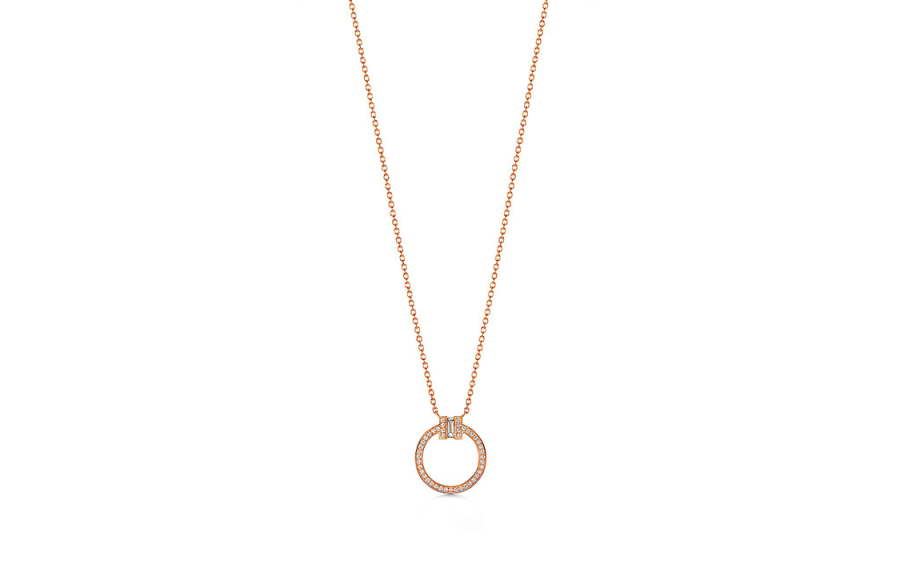 TIFFANY & CO. T Necklaces Women's