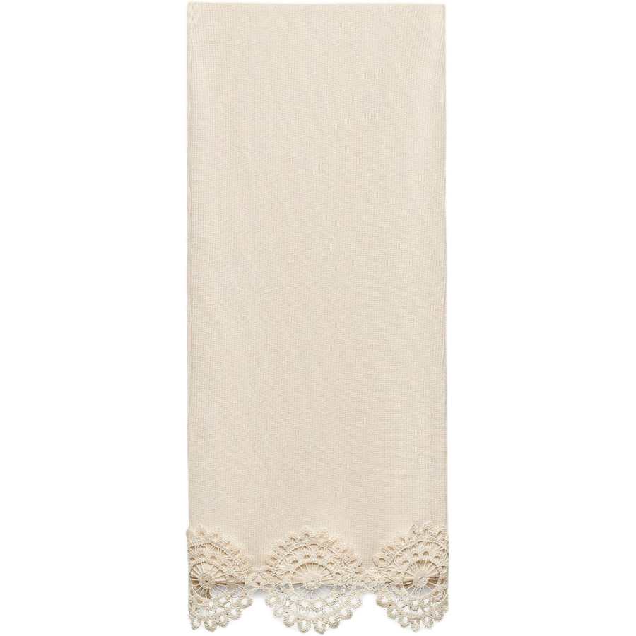 ZARA Casual Long Skirts Women's Ecru Moderate