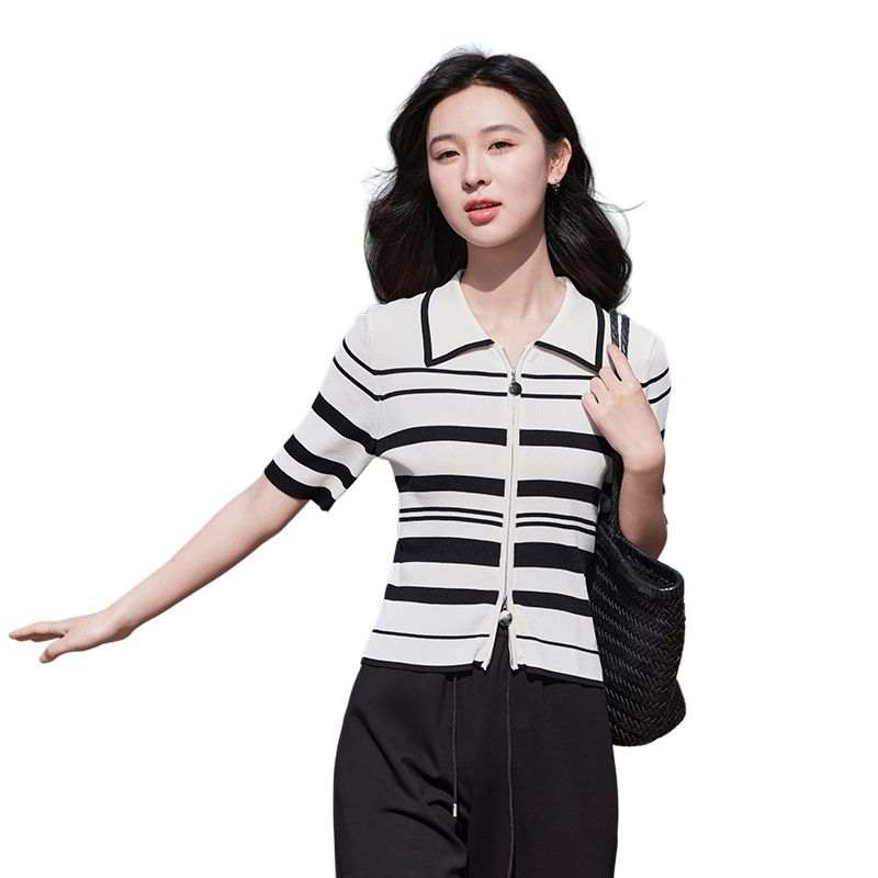 XIANGYING Knitwear Women's Ecru