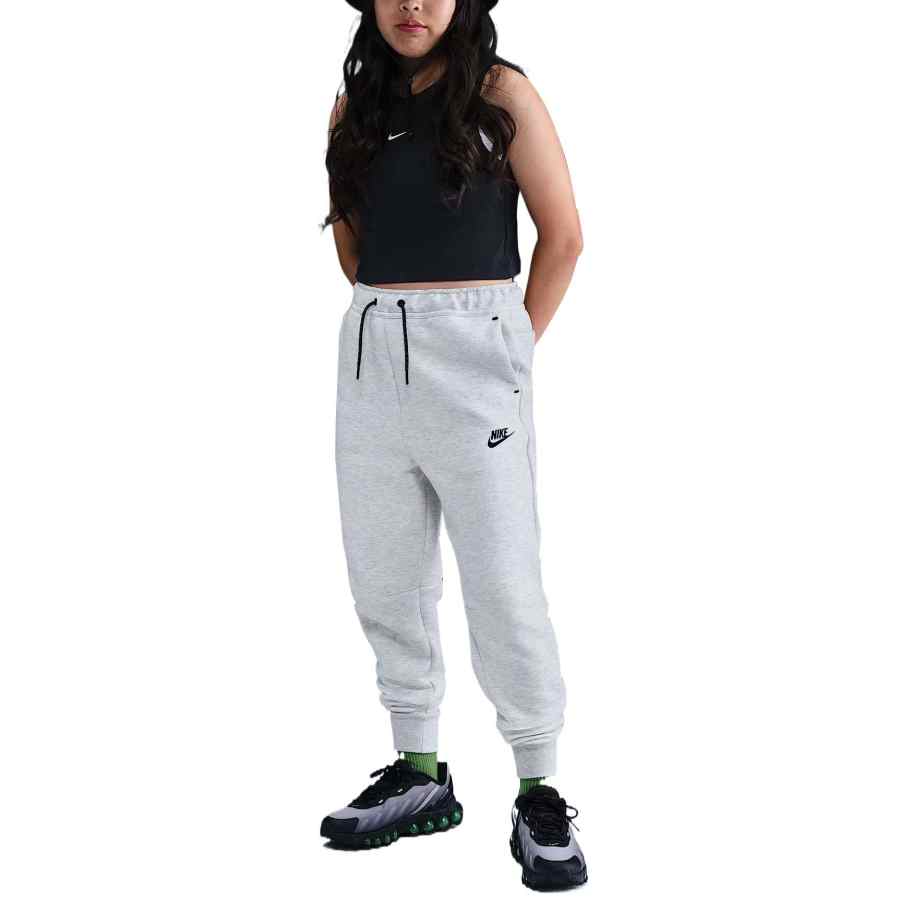 Nike Nike Full Length Pants Sportswear Tech Fleece SS25 Gray Teenagers