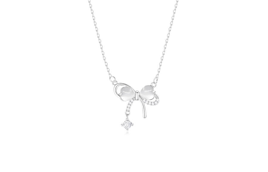 MISS TOOYA Sterling Silver Necklaces Women's