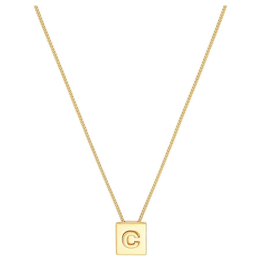 CELINE CELINE Letter C Necklace