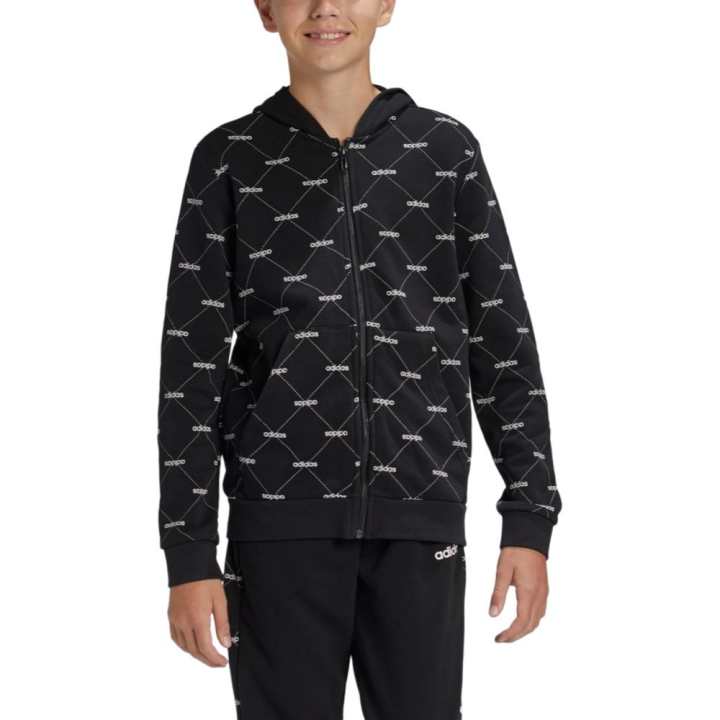 Adidas Adidas Sweatshirt Black/White Teenagers