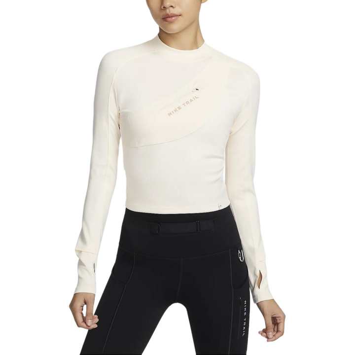 Nike Nike Dri Fit T Shirt Women's Light Ivory White/Khaki