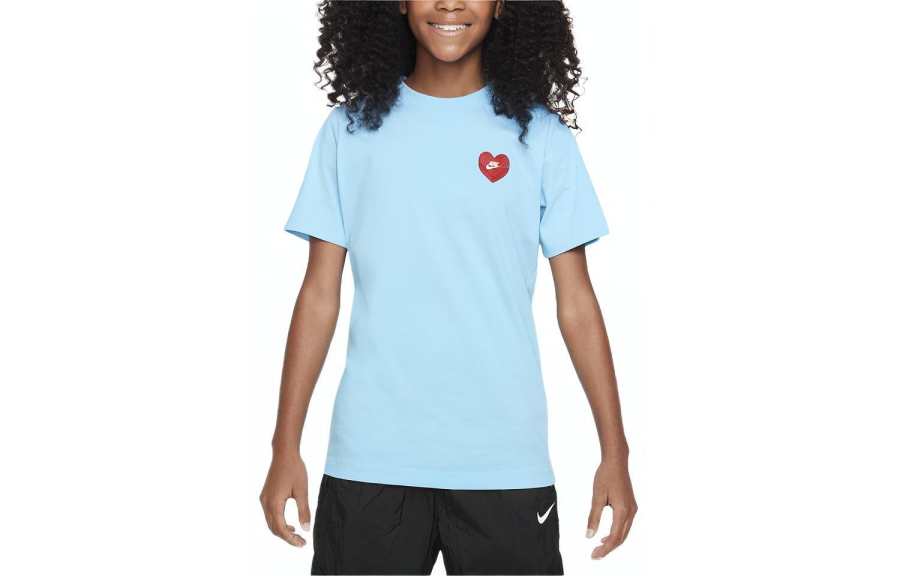 Nike Nike Sportswear T Shirt Sky Blue Kids'