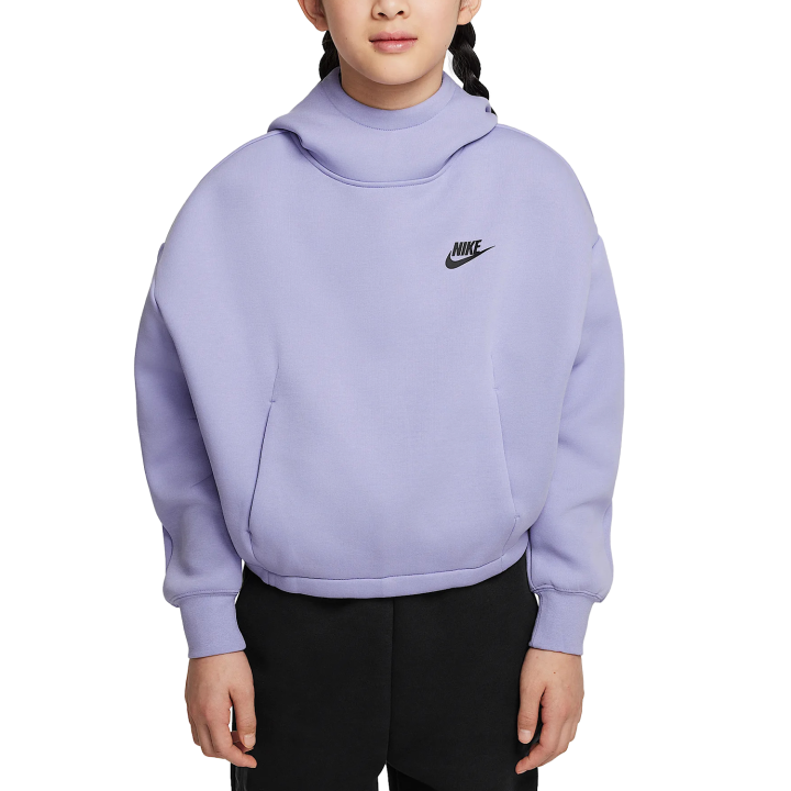 Nike Nike Sweatshirt Sportswear Tech Fleece Light Purple Ice/Black Kids'