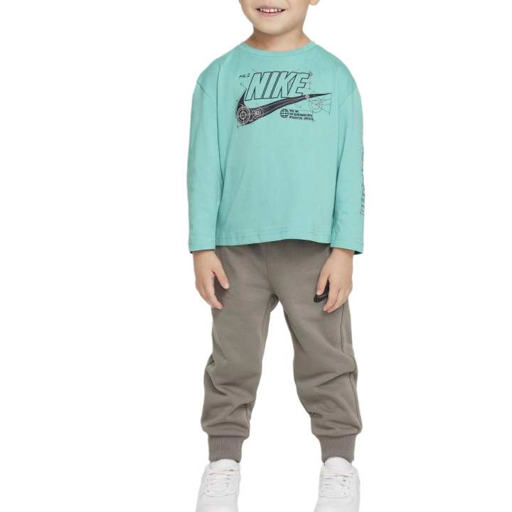 Nike Nike Kids Matching Sets Dark Mud Gray Infant And Toddler