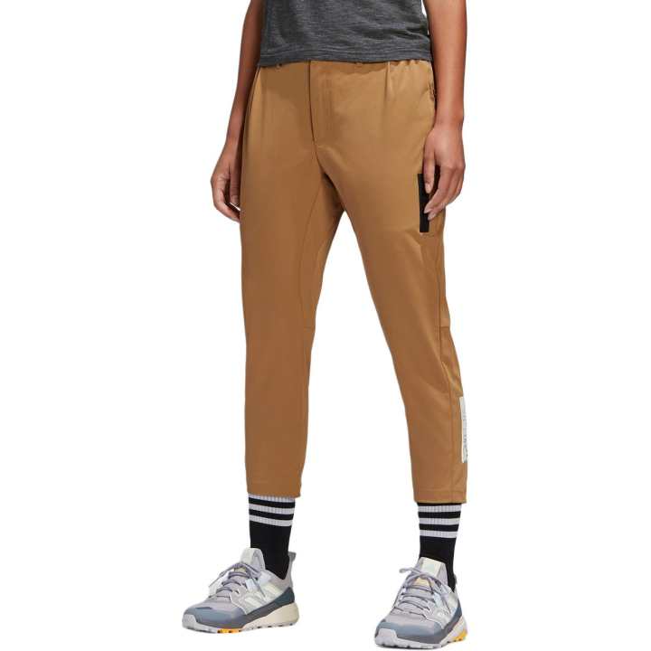 Adidas Adidas W CAP PL PANTS Casual Pants Women's Red Soil Brown