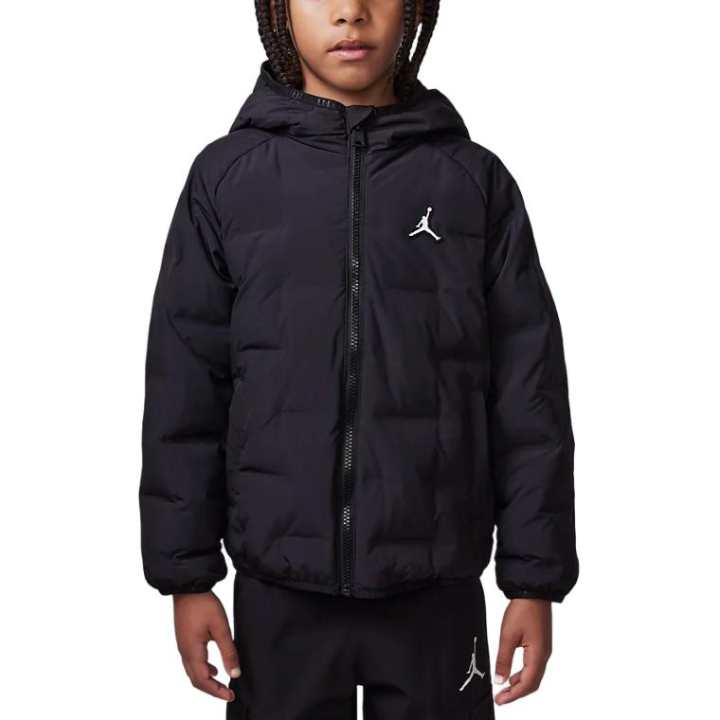 Jordan Jordan Down Jacket Black Children Aged 3 7 Years Old