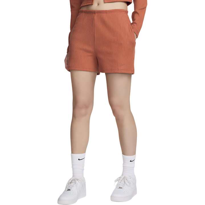 Nike Nike Sportswear Chill Rib Women's High-Waisted Slim 3' Shorts