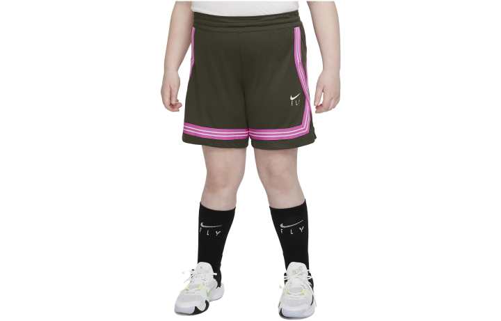 Nike Nike Dri FIT Fly Crossover Kids Shorts Kids' Olive
