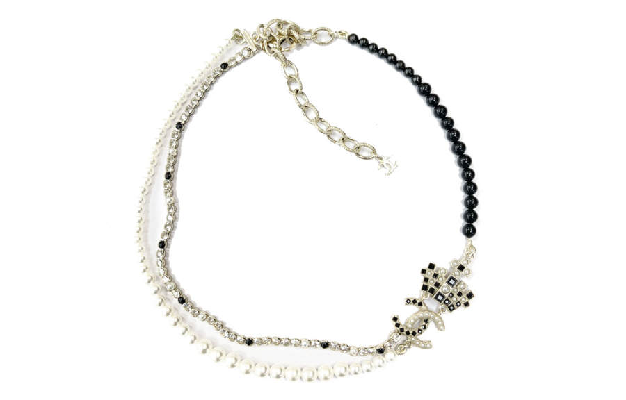 CHANEL Metal, Pearl, Rhinestone Necklaces Women's