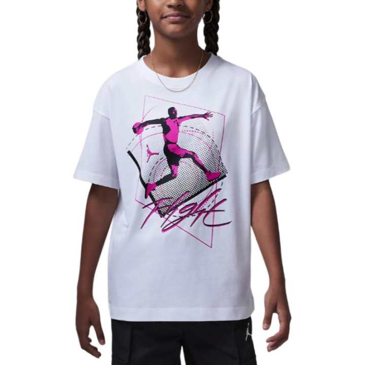 Jordan Jordan Flight T Shirt White Teenagers