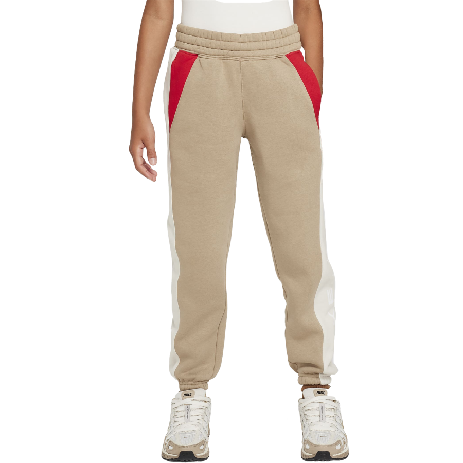 Nike Nike Knitted Sweatpants Air Khaki/Light Oak Brown/University Red/White Teenagers
