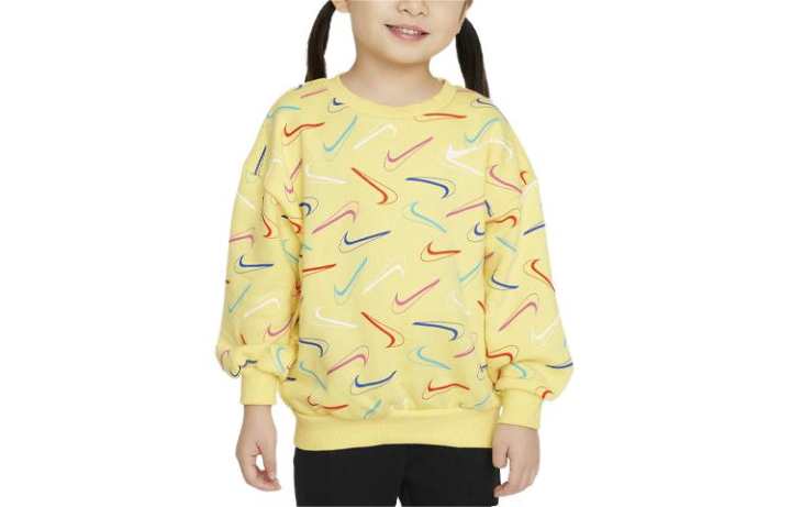 Nike Nike Swoosh Sweatshirt Baby Yellow