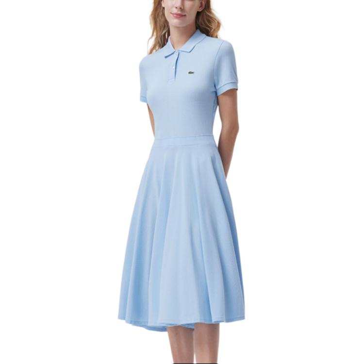 LACOSTE Short Sleeved Dress Women's