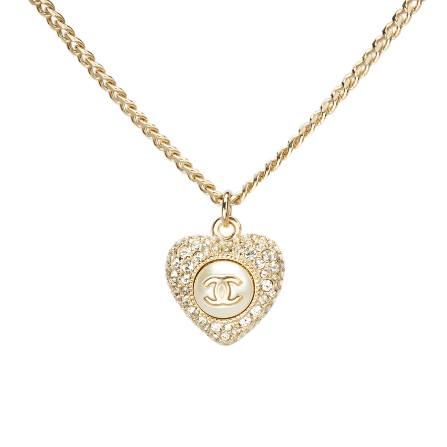 CHANEL CC Metal Necklaces Women's