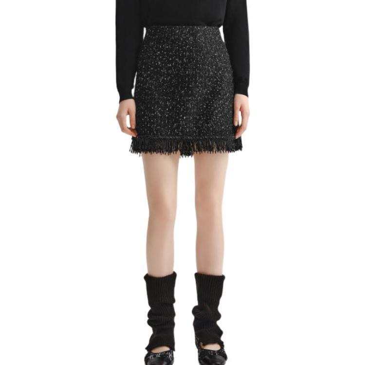 KARL LAGERFELD / Karl Lagerfeld Jeans Casual Short Skirts Women's Black