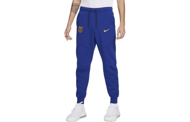 Nike Nike FC Barcelona Tech Fleece Knitted Sweatpants Men's Royal Blue