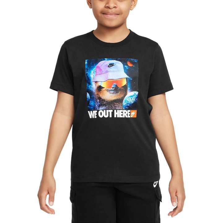 Nike Nike Sportswear T Shirt Black Kids'