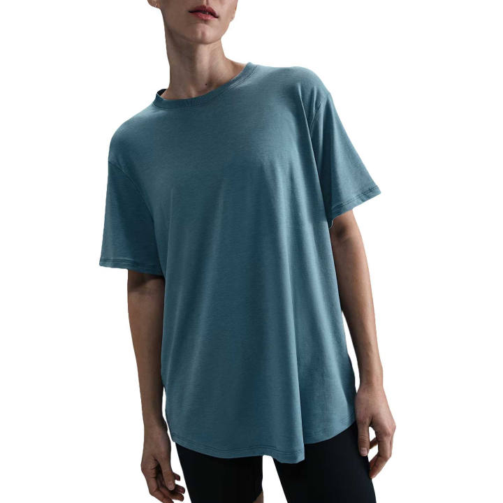 Nike Nike Dri Fit Drop Shoulder Sleeve T Shirt Women's