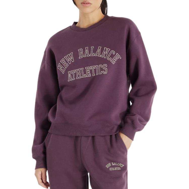 New Balance New Balance Sweatshirt Women's Plum Brown