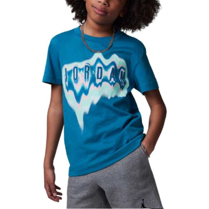 Jordan Jordan T Shirt Industrial Blue Kids'