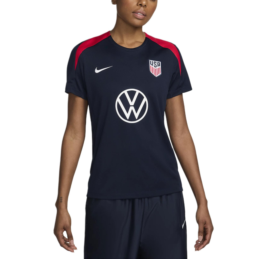 Nike Nike United States National Team Soccer Jersey Women's Obsidian Color/Sports Red/White