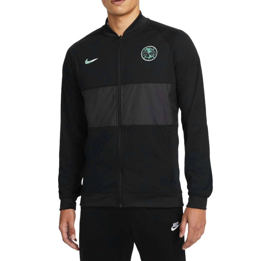 Nike Nike Club América Jackets Men's Black Polo Collar Moderate Other