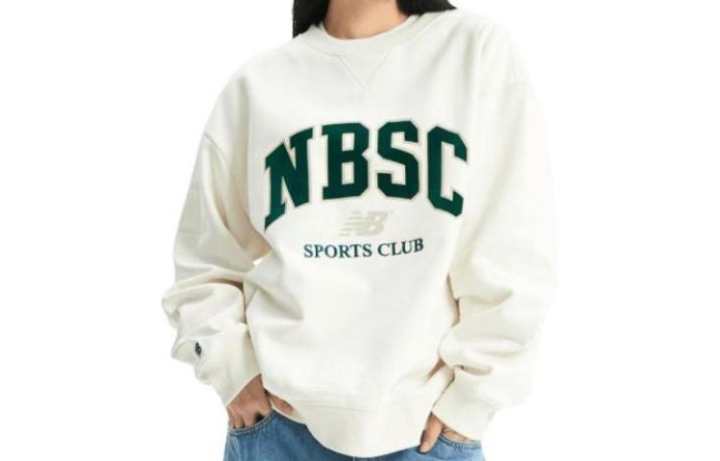 New Balance New Balance Sweatshirt Women's Ivory White