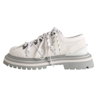 MARCHE STUDIOS Cushioning Abrasion Resistant Cushioning, Wear Resistant Low top Casual Shoes Men's White