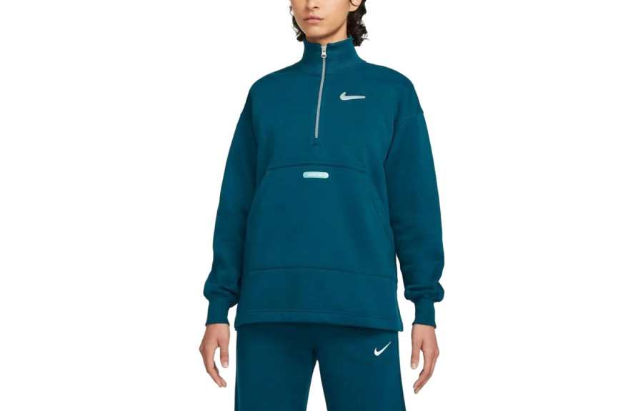 Nike Nike Sportswear Swoosh Sweatshirt Women's Blue Green