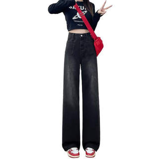 HELEH Jeans Women's Moderate Wide Leg Pants