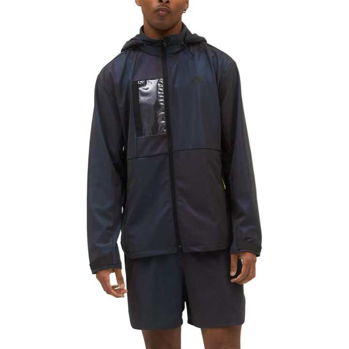 New Balance New Balance Jackets Men's Black Hooded Moderate Other