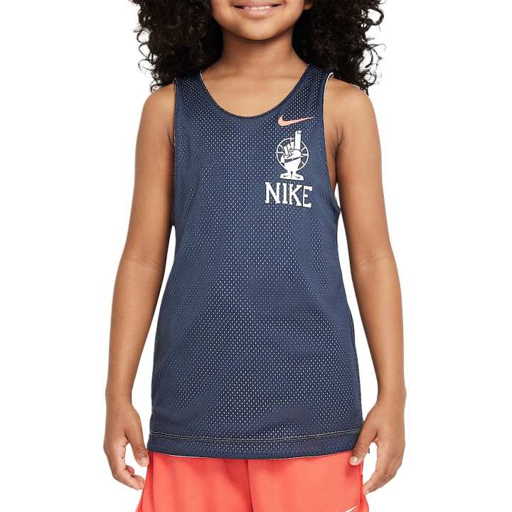 Nike Nike Tank Top SS25 White/Blue Teenagers