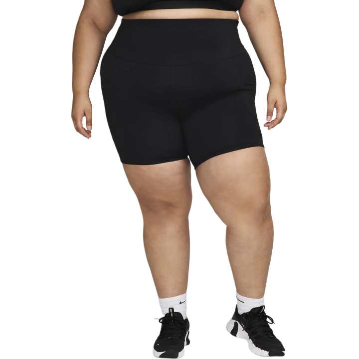 Nike Nike One Women's High-Waisted 8" Biker Shorts With Pockets Plus Size