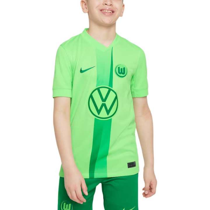 Nike Nike T Shirt Light Yellow Green Teenagers