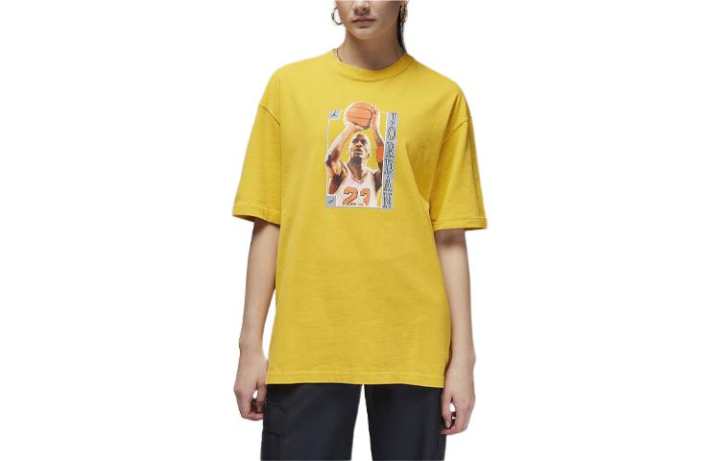 Jordan Jordan T Shirt Women's Yellow Ochre