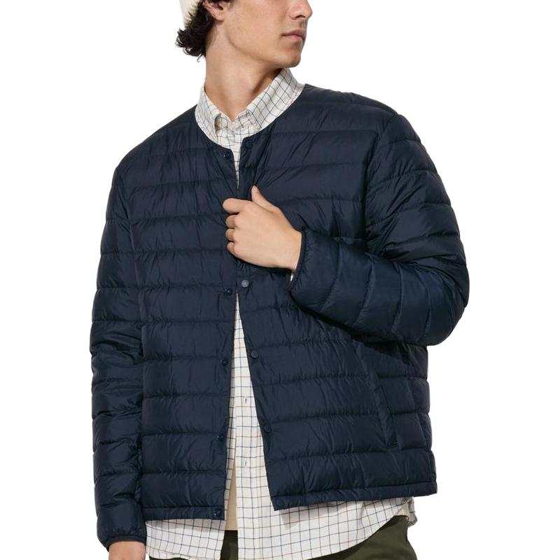 UNIQLO Down Jacket Men's Navy Blue