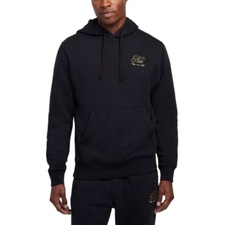 Nike Nike Sweatshirts Men's Black Hooded Moderate