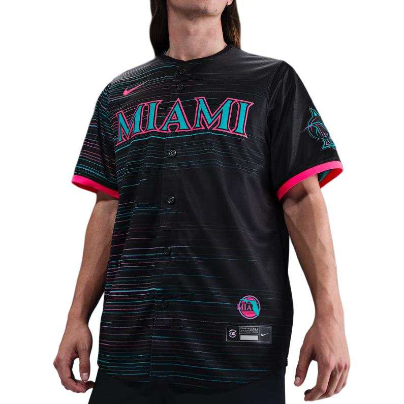 Nike Nike Miami Marlins City Connect Men’s Nike Dri-FIT Adv Mlb Limited Jersey