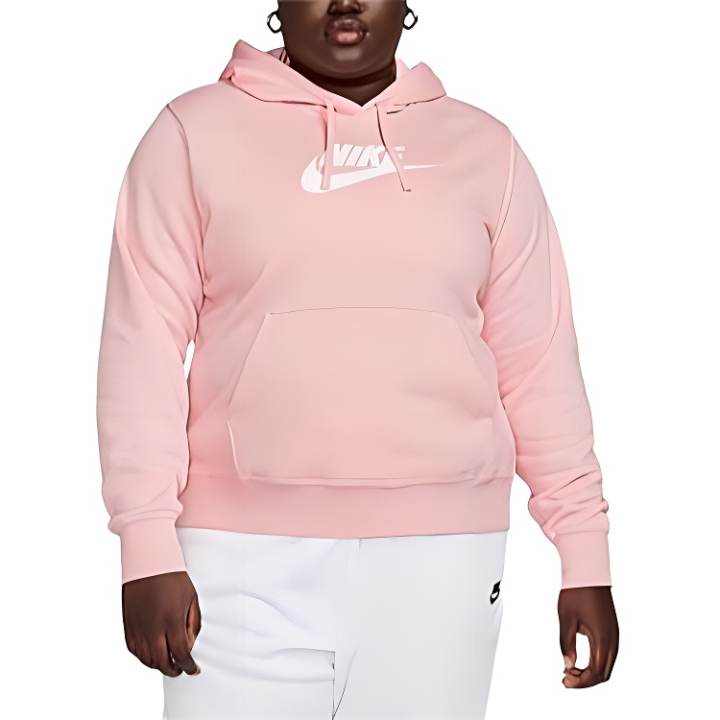 Nike Nike Sweatshirts Women's Pink Hooded Non Detachable Moderate