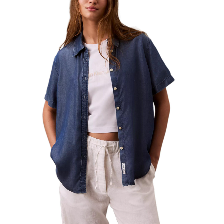 CALVIN KLEIN Shirt Women's Blue
