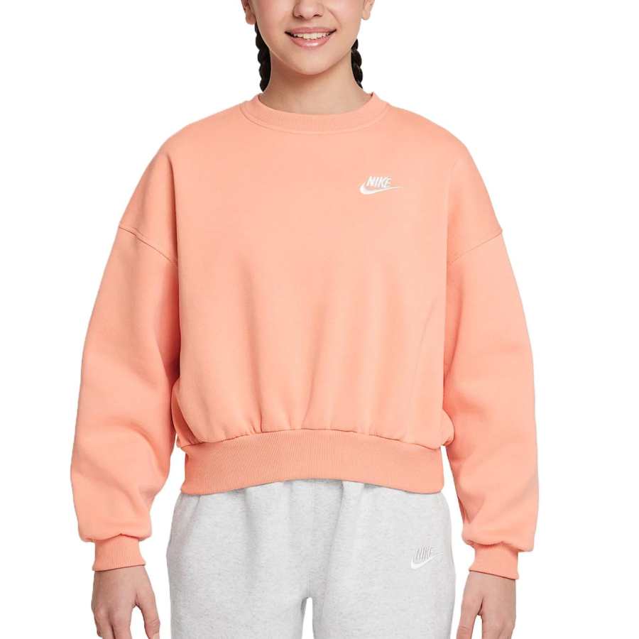 Nike Nike Sweatshirt Sportswear Club SS25 Apricot Agate/White Teenagers