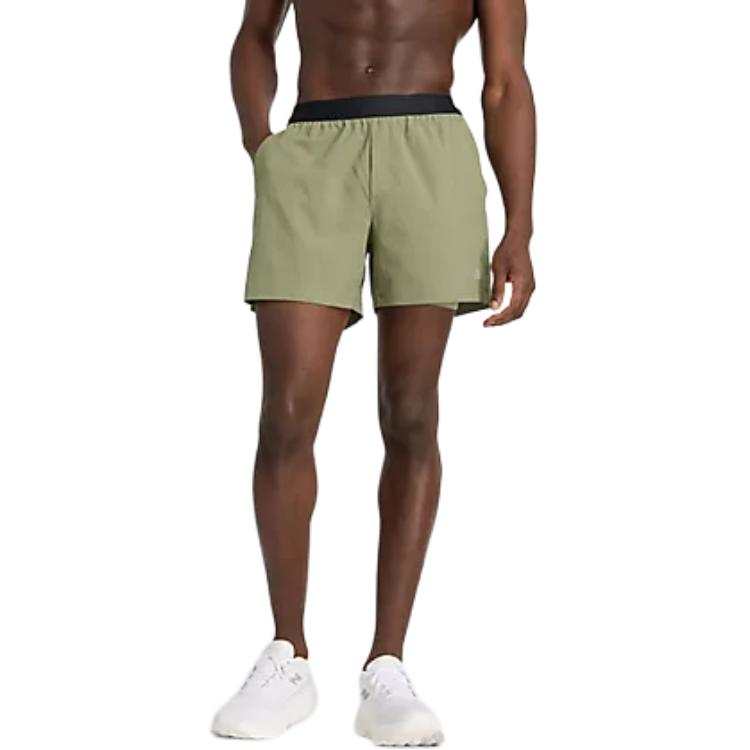 New Balance New Balance NB AC Lined Short 5' Casual Shorts Men's Black Olive