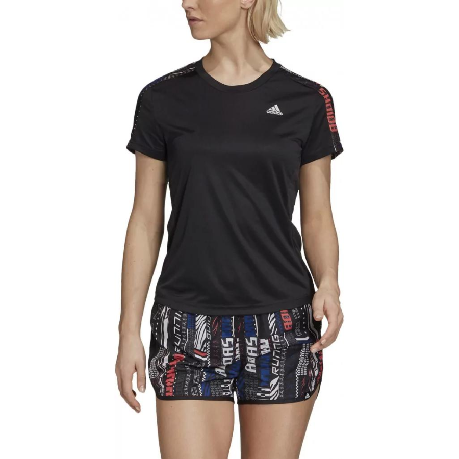 Adidas Adidas T Shirts Women's Black Crew Neck Moderate