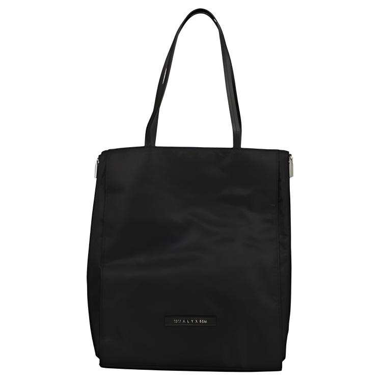 1017 ALYX 9SM Leather Shoulder Bag, Tote, Handbag Unisex Black